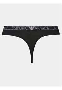 Emporio Armani Underwear Komplet 2 par stringów 163333 4R223 00020 Czarny. Kolor: czarny. Materiał: bawełna