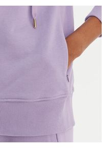 Versace Jeans Couture Bluza 80HAIT02 CF01T Fioletowy Regular Fit. Typ kołnierza: kołnierzyk włoski. Kolor: fioletowy. Materiał: bawełna #4