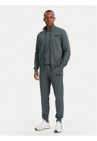 EA7 Emporio Armani Dres 7M002424 AF13512 M8011 Szary Slim Fit. Kolor: szary. Materiał: bawełna #1