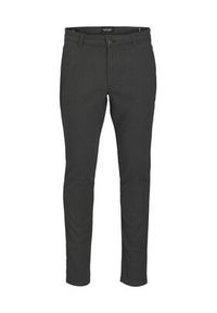 Jack & Jones - Jack&Jones Chinosy Marco Bowie 12279659 Szary Slim Fit. Kolor: szary. Materiał: bawełna #3