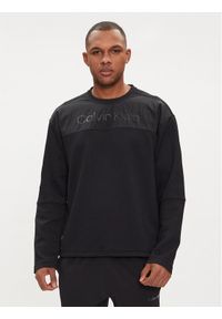 Calvin Klein Performance Bluza 00GMS4W338 Czarny Regular Fit. Kolor: czarny. Materiał: syntetyk