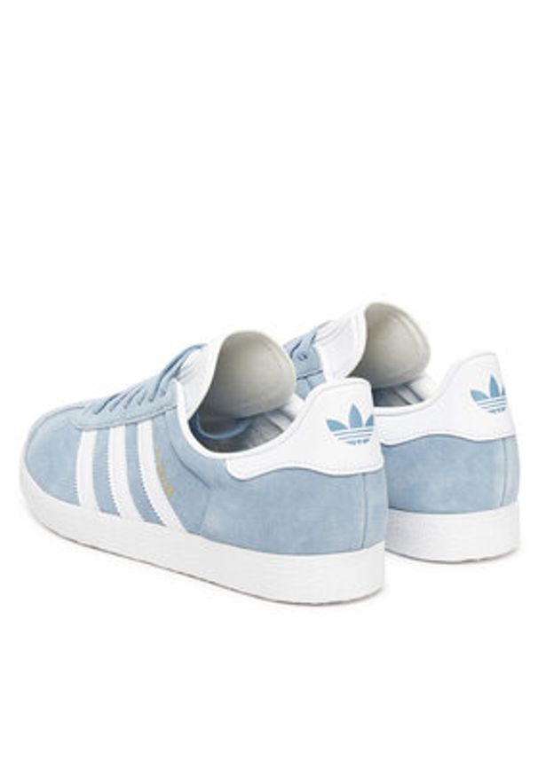 Adidas - adidas Sneakersy Gazelle JR6283 Niebieski. Kolor: niebieski. Materiał: skóra, zamsz. Model: Adidas Gazelle