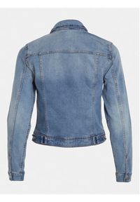 Vila Kurtka jeansowa Show 14088911 Niebieski Regular Fit. Kolor: niebieski. Materiał: bawełna #8