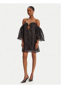 BARDOT - Bardot Sukienka koktajlowa Freda Volume 59968DB Czarny Regular Fit. Kolor: czarny. Materiał: syntetyk. Styl: wizytowy #2