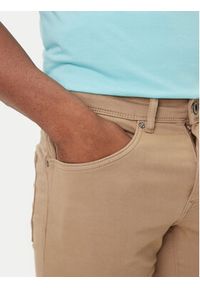 Petrol Industries Szorty jeansowe M-ROS-SHO005 Beżowy Slim Fit. Kolor: beżowy. Materiał: bawełna #4