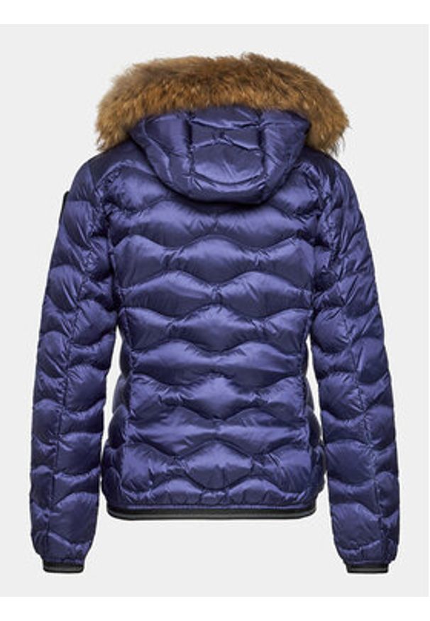 Blauer Kurtka puchowa 23WBLDC03093 Fioletowy Regular Fit. Kolor: fioletowy. Materiał: syntetyk, puch