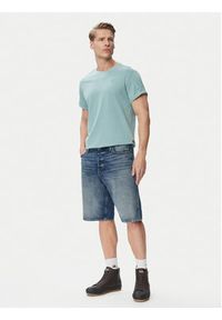 G-Star RAW - G-Star Raw Szorty jeansowe Deeggie D28474-E352 Niebieski Regular Fit. Kolor: niebieski. Materiał: bawełna #5
