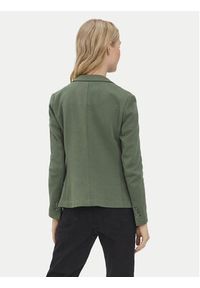 Vero Moda Marynarka Julia 10154123 Zielony Regular Fit. Kolor: zielony. Materiał: bawełna #7