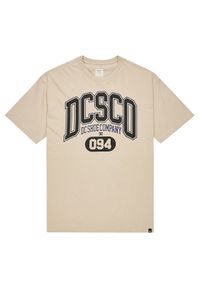 DC Shoes T-Shirt Elective EDYZT04361 Beżowy Regular Fit. Kolor: beżowy. Materiał: bawełna #1