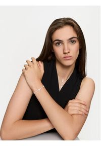 Michael Kors Bransoletka MKC1715CZ040 Srebrny. Materiał: srebrne. Kolor: srebrny #5