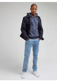 Lee - LEE CORE HOODIE MĘSKA BLUZA Z KAPTUREM NIEROZPINANA DUSTY 112342453 LM09015541. Typ kołnierza: kaptur #5