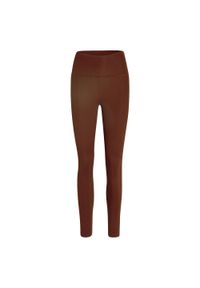 GIRLFRIEND COLLECTIVE - Długie Legginsy Damskie Z Kieszenią, Z Wysokim Stanem. Stan: podwyższony. Kolor: zielony, wielokolorowy, fioletowy, brązowy. Długość: długie
