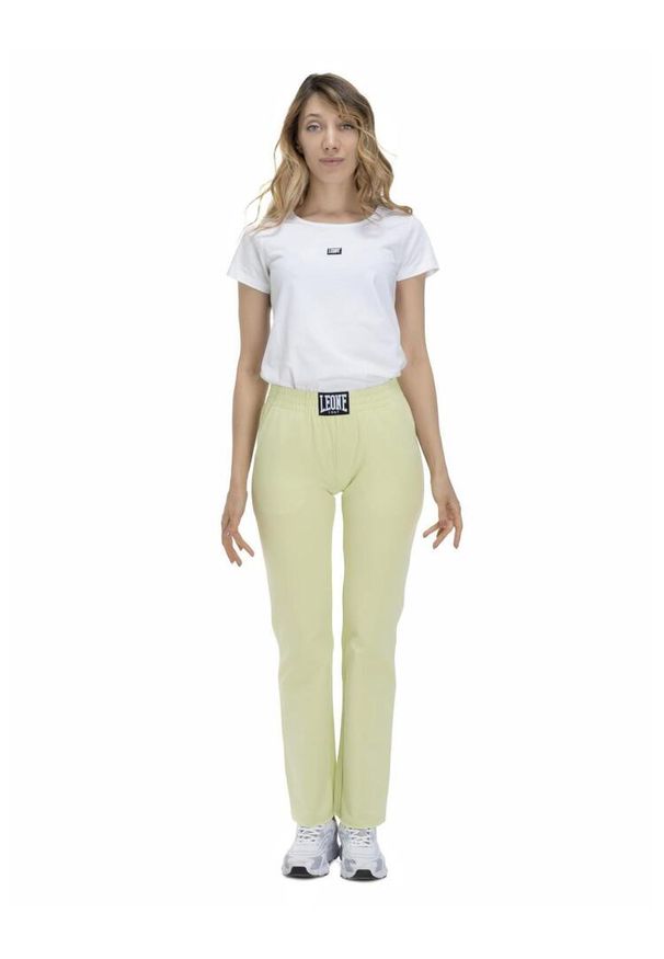 LEONE 1947 APPAREL - Damskie spodnie Silence Work. Kolor: zielony. Materiał: lycra. Sport: fitness