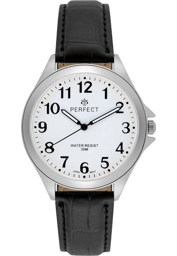 Zegarek Perfect C412D-01 męski klasyczny czytelny .. Styl: klasyczny