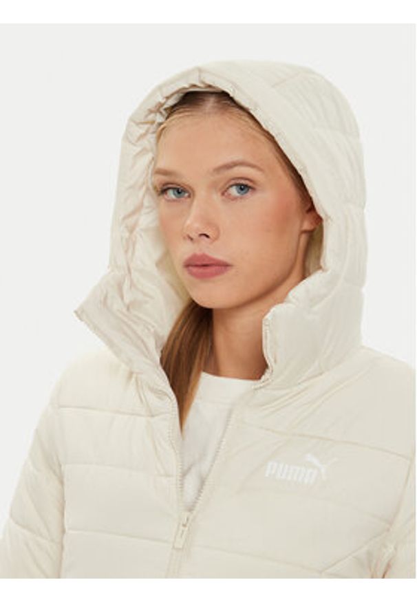 Puma Płaszcz zimowy Essentials 848942 Écru Regular Fit. Materiał: syntetyk. Sezon: zima