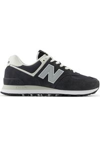 Buty unisex New Balance U574ESJ – szare. Kolor: szary. Materiał: guma, materiał, skóra, syntetyk. Szerokość cholewki: normalna. Model: New Balance 574