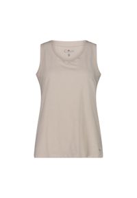 Damski tank top CMP. Kolor: beżowy #1