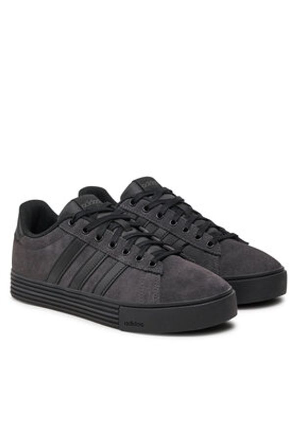 Adidas - adidas Sneakersy Daily 4.0 JI4355 Czarny. Kolor: czarny. Materiał: zamsz, skóra
