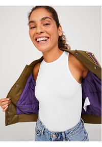 JJXX Body Ivy 12224832 Biały Slim Fit. Kolor: biały. Materiał: bawełna #7