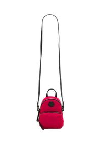 MONCLER - Czerwony plecak Kilia. Kolor: czerwony. Materiał: materiał. Wzór: aplikacja #3