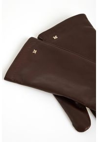 Max Mara Accessori - Rękawiczki damskie skórzane Spalato MAX MARA ACCESSORI. Materiał: skóra #2