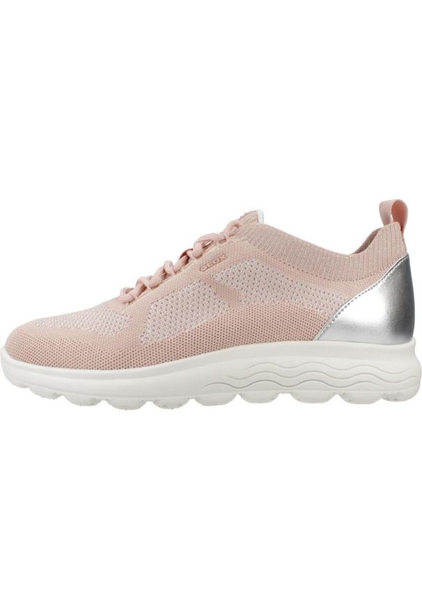 Tenisówki Geox Model 09tbn D Spherica Kolor Rose. Kolor: różowy. Materiał: syntetyk, tkanina