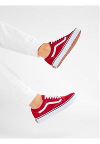 Vans Tenisówki Old Skool VN0A4BV5JV61 Czerwony. Kolor: czerwony. Materiał: skóra, zamsz #10