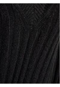 Gina Tricot Sukienka dzianinowa 20233 Czarny Regular Fit. Kolor: czarny. Materiał: dzianina, syntetyk
