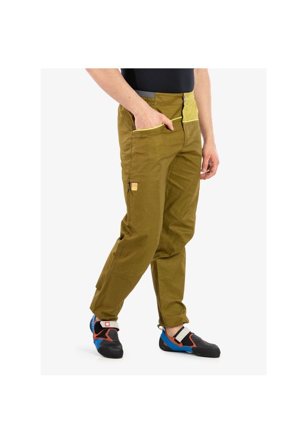 ORTOVOX - Spodnie wspinaczkowe męskie Ortovox Valbon Pants. Kolor: zielony. Sport: wspinaczka