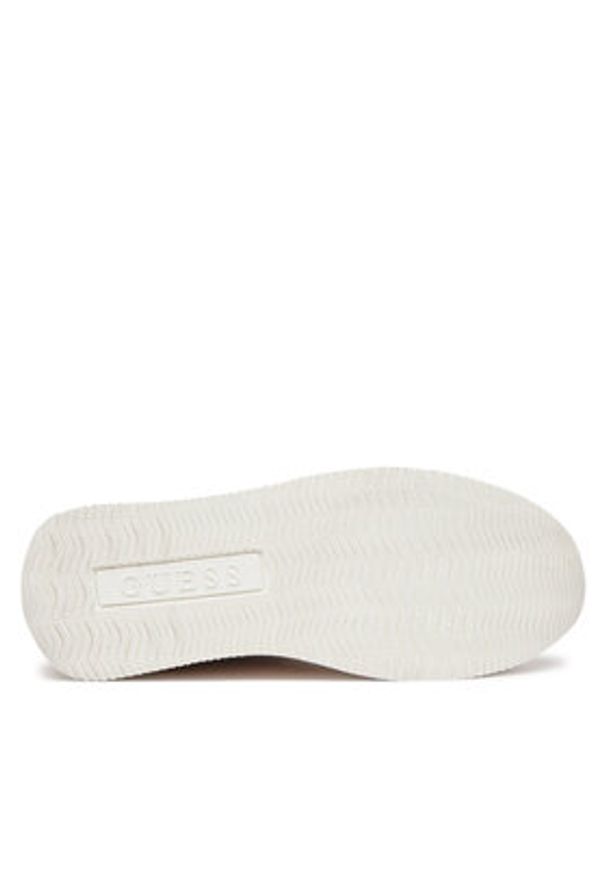 Guess Sneakersy FLPSKR SUE12 Beżowy. Kolor: beżowy. Materiał: skóra