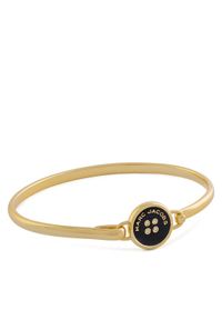 MARC JACOBS - Marc Jacobs Bransoletka The Button Hinge Bracelet 2R4JBR001J34 Złoty. Materiał: metalowe. Kolor: złoty