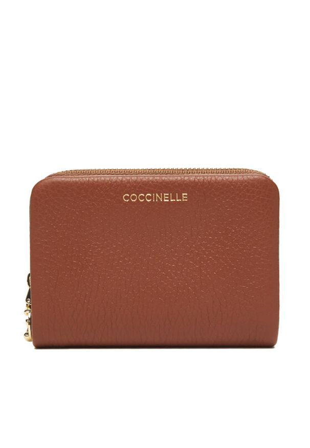 Coccinelle Portfel E2 TBM 11 E9 01 Brązowy. Kolor: brązowy. Materiał: skóra