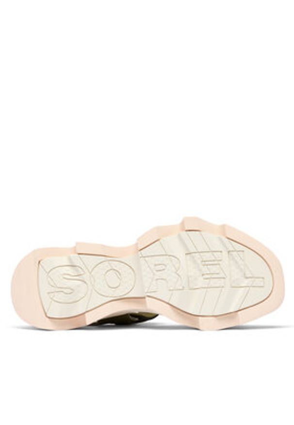 sorel - Sorel Sandały KINETIC™ Impact Y-Strap High 2030461 Zielony. Kolor: zielony. Materiał: skóra