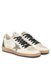 GOLDEN GOOSE Sneakersy Ball Star GWF0011.7F007472.1227 Beżowy. Kolor: beżowy. Materiał: skóra #4
