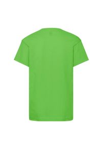 FRUIT OF THE LOOM - Oryginalna Koszulka Dla Dzieci. Kolor: zielony