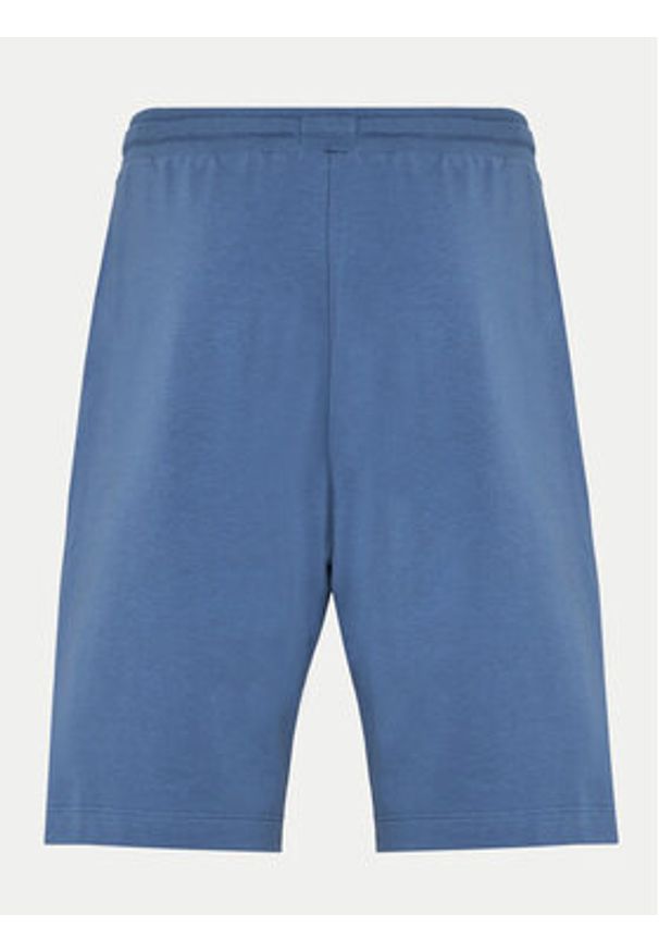 Hanro Szorty sportowe Natural Living 75960 Niebieski Regular Fit. Kolor: niebieski. Materiał: bawełna. Styl: sportowy