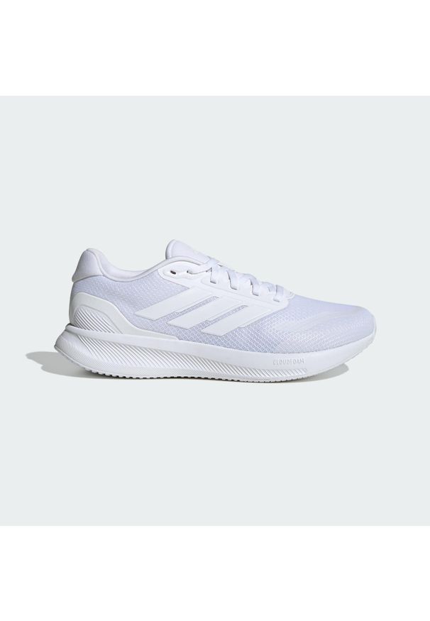 Adidas - Buty Runfalcon 5 Wide Running. Okazja: na co dzień. Kolor: czarny, biały, wielokolorowy. Sport: bieganie