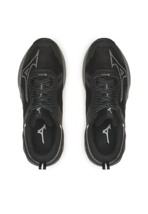 Mizuno Buty do biegania Wave Ibuki 4 Gtx J1GK2259 Czarny. Kolor: czarny. Materiał: materiał, mesh. Model: Mizuno Wave