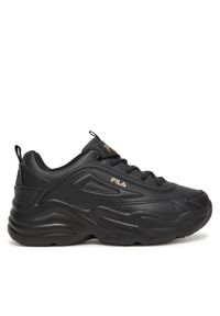 Sneakersy Fila. Kolor: czarny. Obcas: na platformie