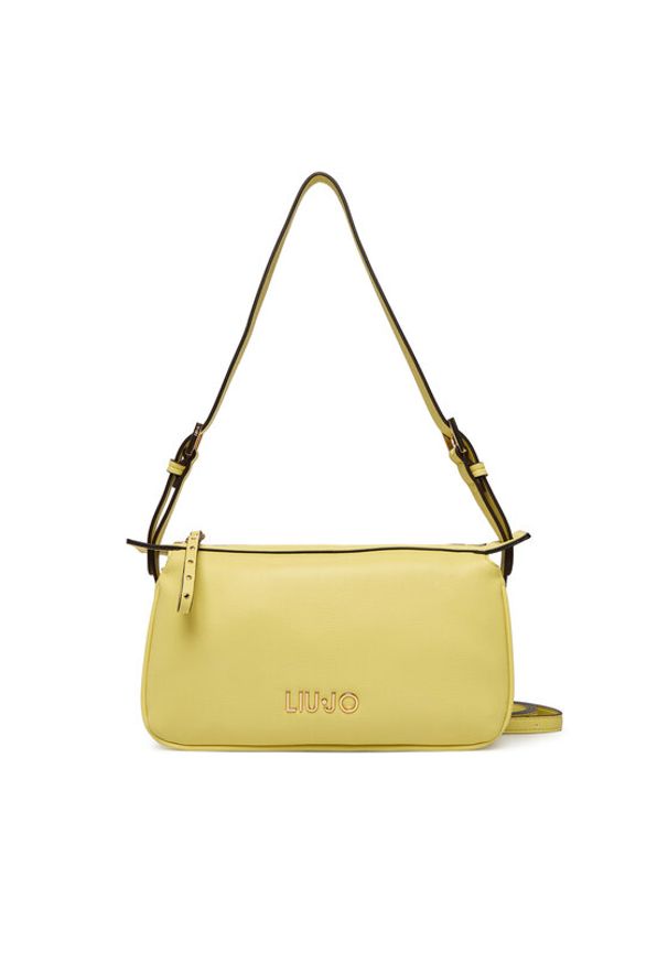 Liu Jo Torebka AA6046 E1120 Żółty. Kolor: żółty. Materiał: skórzane