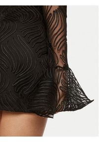 ROTATE Sukienka koktajlowa Rositana 112947100 Czarny Slim Fit. Kolor: czarny. Materiał: syntetyk. Styl: wizytowy #3