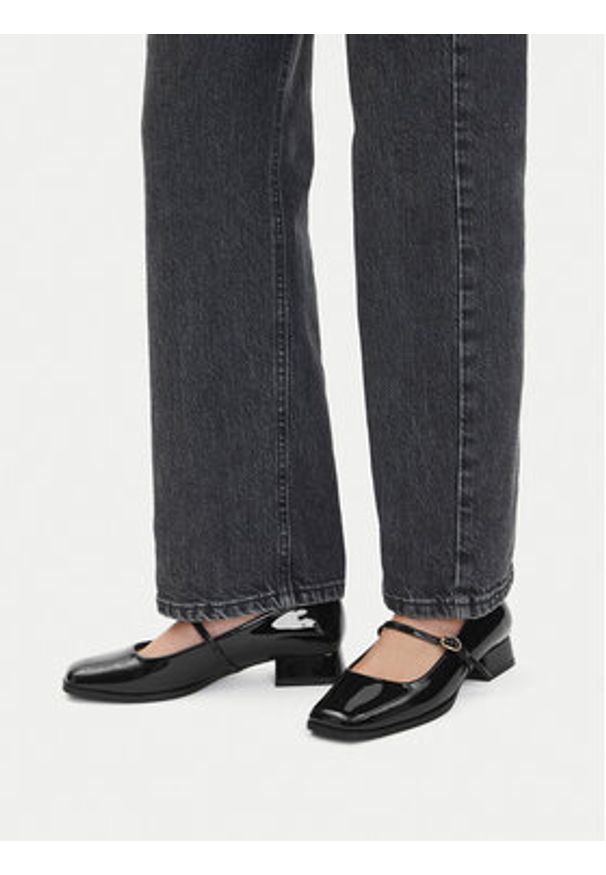 Jenny - JENNY Baleriny CEO-HY23213S-2 Czarny. Kolor: czarny. Materiał: materiał, syntetyk