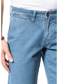 Mustang - SPODENKI MUSTANG Classic Chino Short Denim Blue 1007751 5000 310. Materiał: denim #9