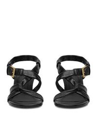 Gino Rossi - GINO ROSSI Sandały EO-124943 Czarny. Kolor: czarny. Materiał: skóra #6
