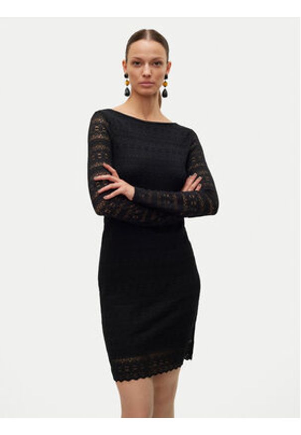 Vero Moda Sukienka koktajlowa Zoe 10315445 Czarny Slim Fit. Kolor: czarny. Materiał: syntetyk. Styl: wizytowy