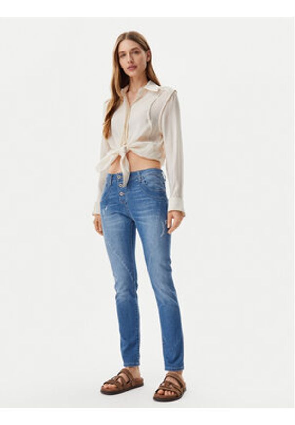 Please Jeansy P78ABQ2NTI Niebieski Regular Fit. Kolor: niebieski