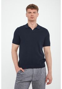 JOOP! Jeans - Polo męskie dzianinowe Adrianor JOOP! JEANS. Typ kołnierza: polo. Materiał: dzianina #1
