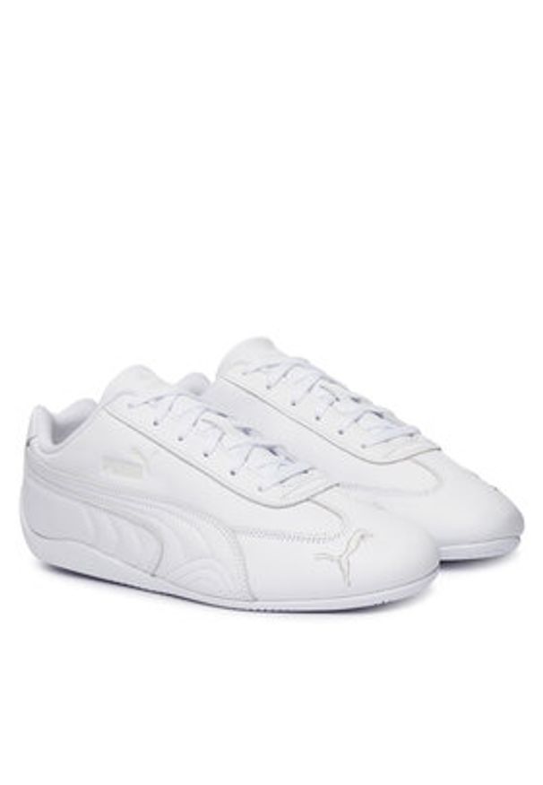 Puma Sneakersy Speedcat Full Lthr 405449 02 Biały. Kolor: biały. Materiał: skóra