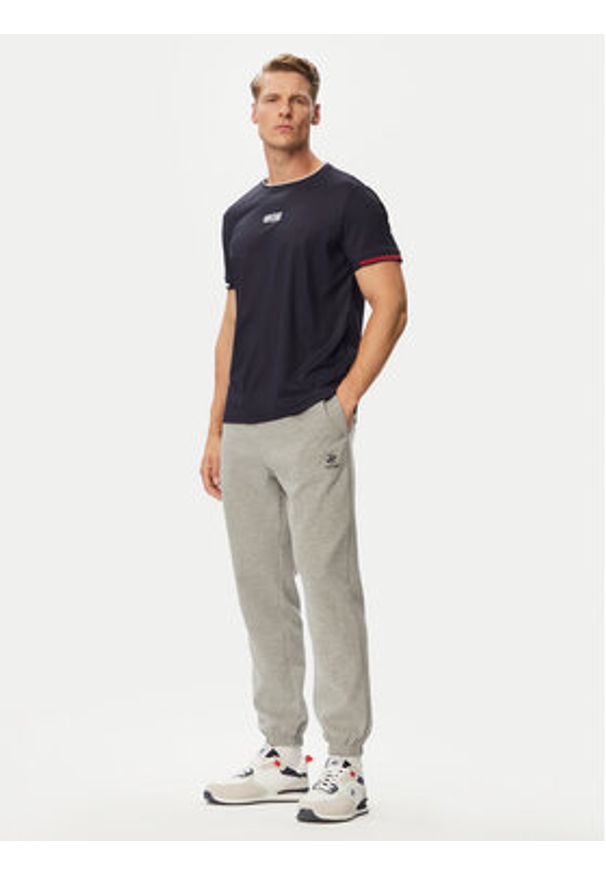 Beverly Hills Polo Club Spodnie dresowe P-SS26M-TF4502018-0465 Szary Regular Fit. Kolor: szary. Materiał: syntetyk