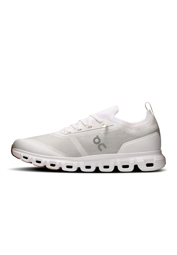 On Cloud 6 Versa White | White Sneakersy męskie. Kolor: biały